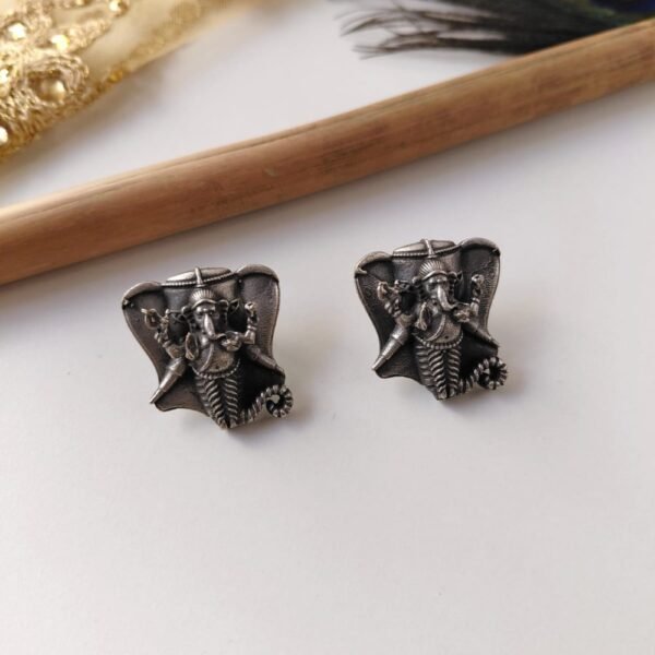 Ganesha Stud Earrings
