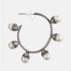 Trendy Pearl Hoop Earrings for women