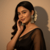 Trendy Silver Oxidised Mirror Jhumka Earrings For Women