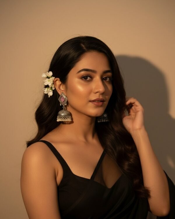 Big statement jhumka earrings