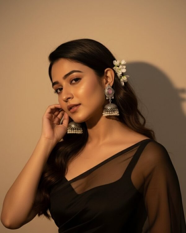 Big statement jhumka earrings