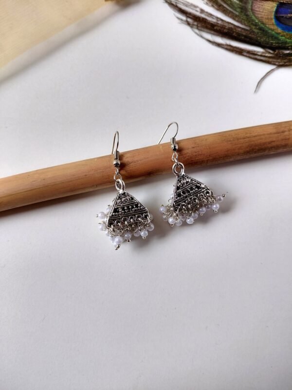 Combo pack of 5 pairs of oxidised earrings