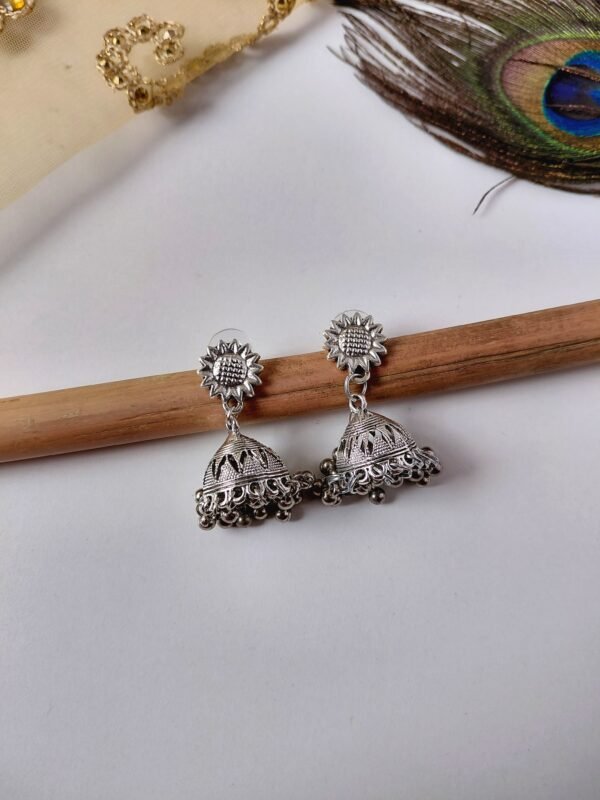 Combo pack of 5 pairs of oxidised earrings