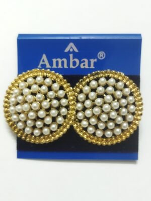 Imitation Golden Stud earrings 1