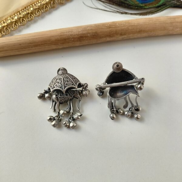 Airavat Elephant Stud Earrings