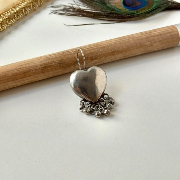 Heart Ghunghroo Bugadi Earrings