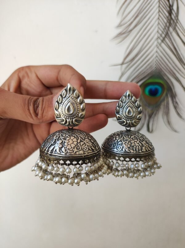 Statement Big Jhumka Earrings
