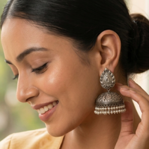 Statement Big Jhumka Earrings