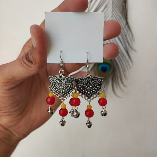 Combo of 3 daily wear oxidised earrings