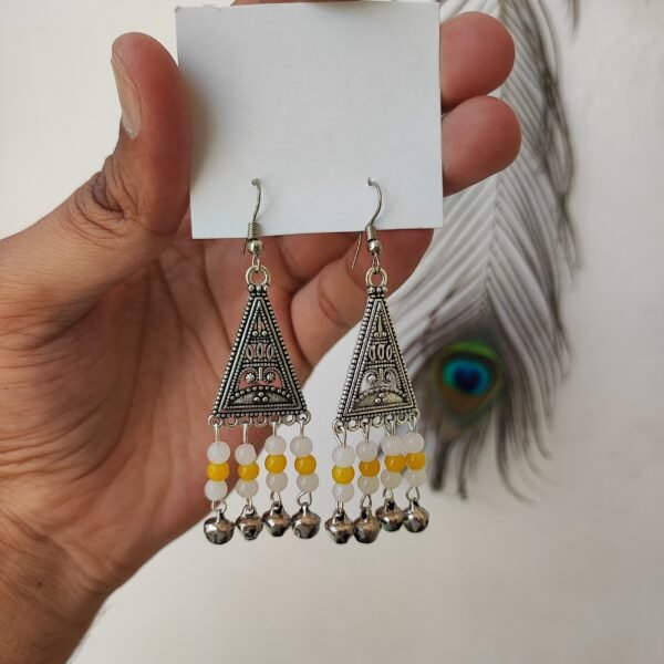 Combo of 3 daily wear oxidised earrings