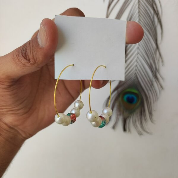 Combo of 3 daily wear oxidised earrings